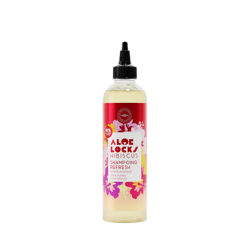Aloe Locks Hibiscus – Shampoing Refresh Doux Locks & Tresses Aloe Locks