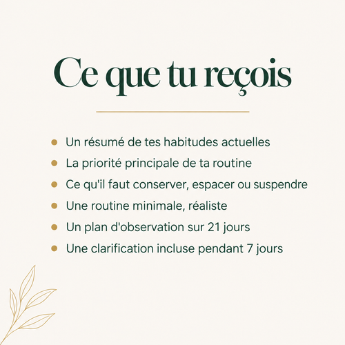 Bilan Routine Locks  — Version bêta