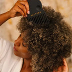 Pattern Peigne Afro Hair Pick - Natural Crown Beauty